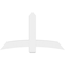 Ekena Millwork Bellingham Architectural Grade PVC Gable Bracket, 60"W x 35"H x 4"D x 6"F, 14/12 Pitch GBP060X35X0406BEL00 - alternate 5
